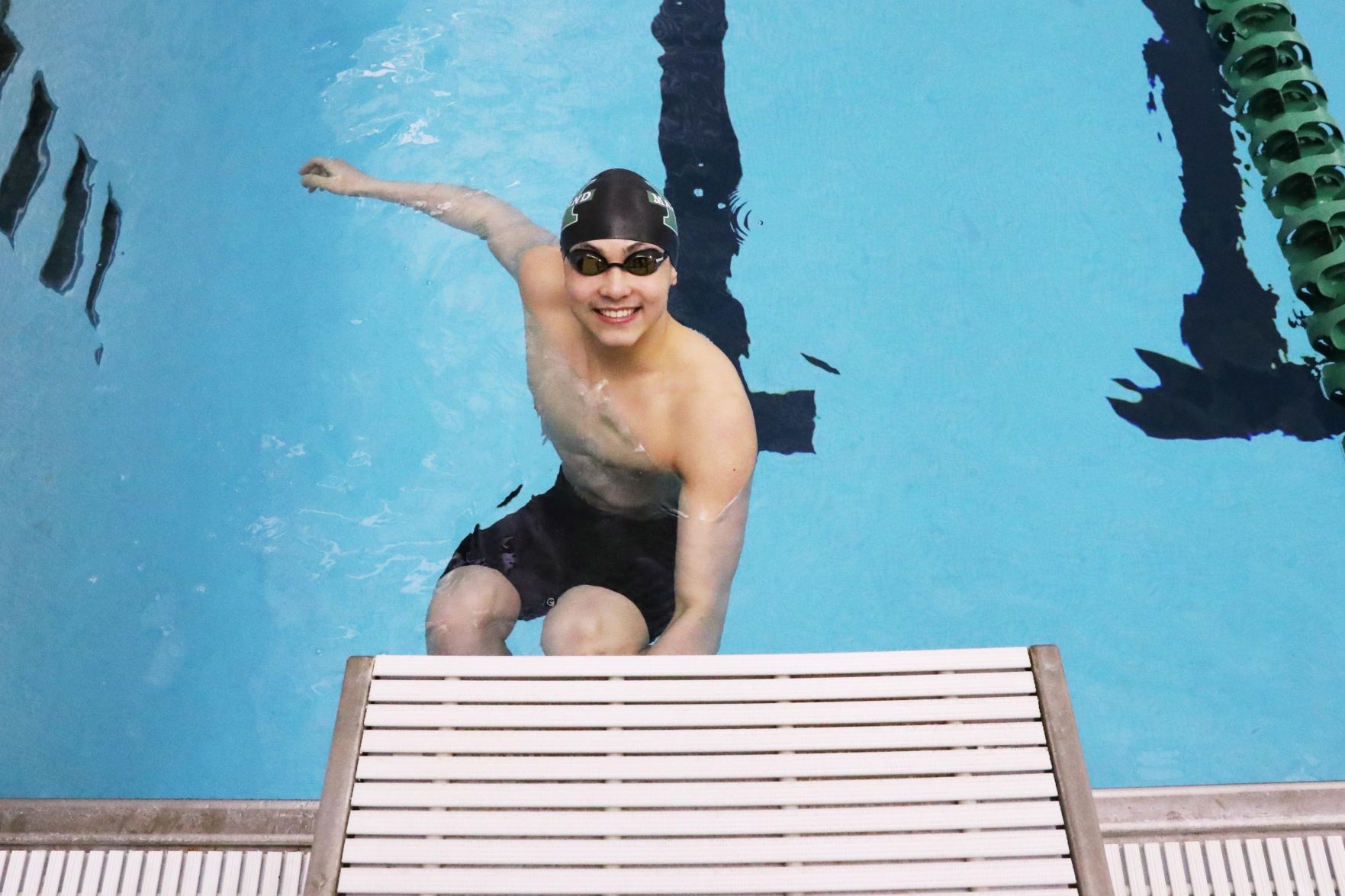 Mainland Regional's Destin Lasco, 2018 Press Boys Swimmer of the Year